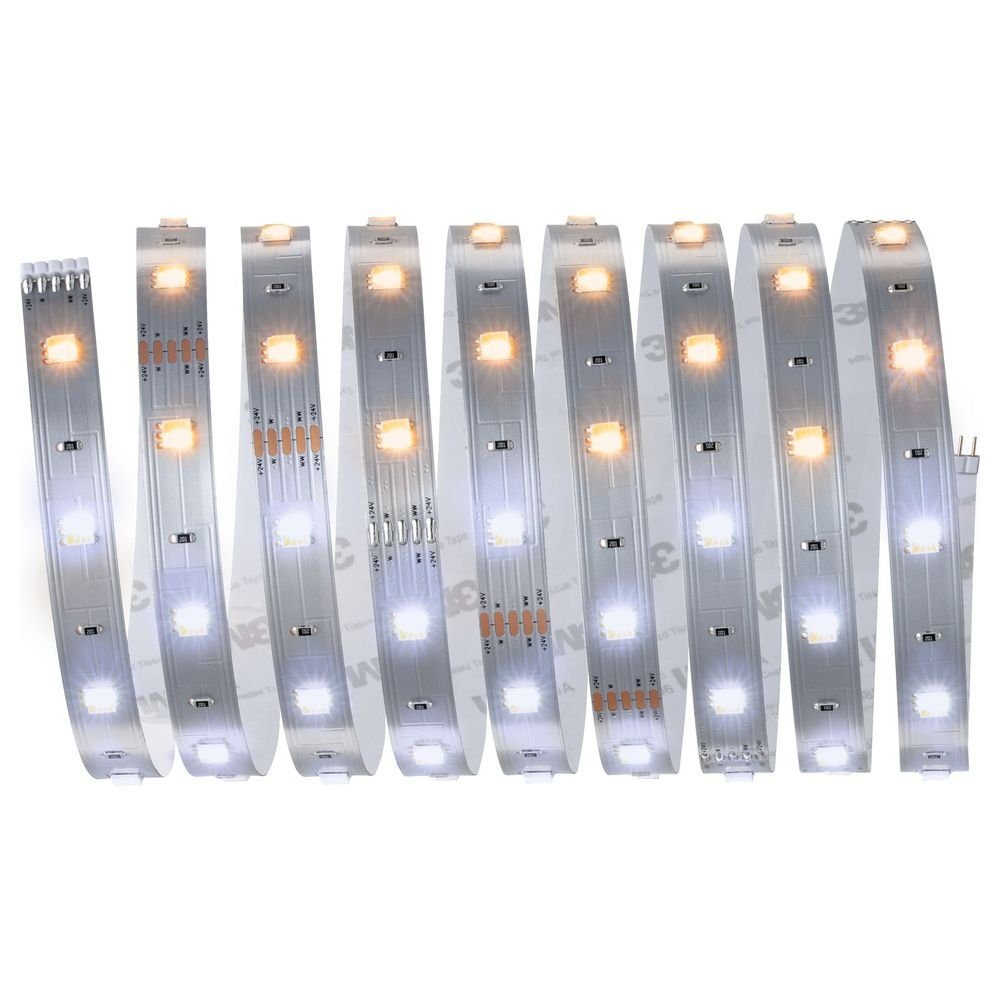 Paulmann LED Stripe LED Strip MaxLED Erweiterung in Silber 9W 675lm 2700-6500K 2500mm, 1-flammig, LED Streifen