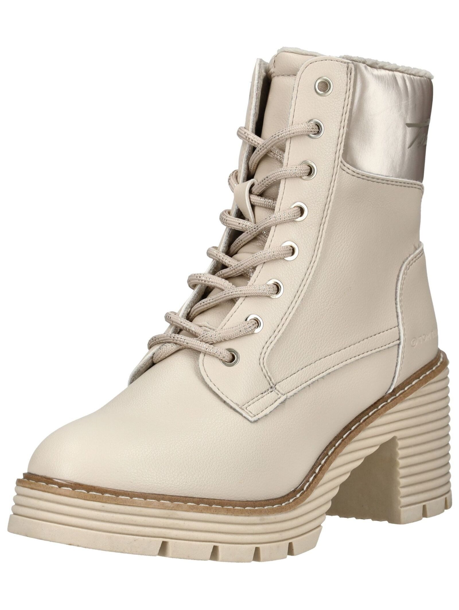 TOM TAILOR Tom Tailor Stiefelette Lederimitat/Textil Stiefelette günstig online kaufen