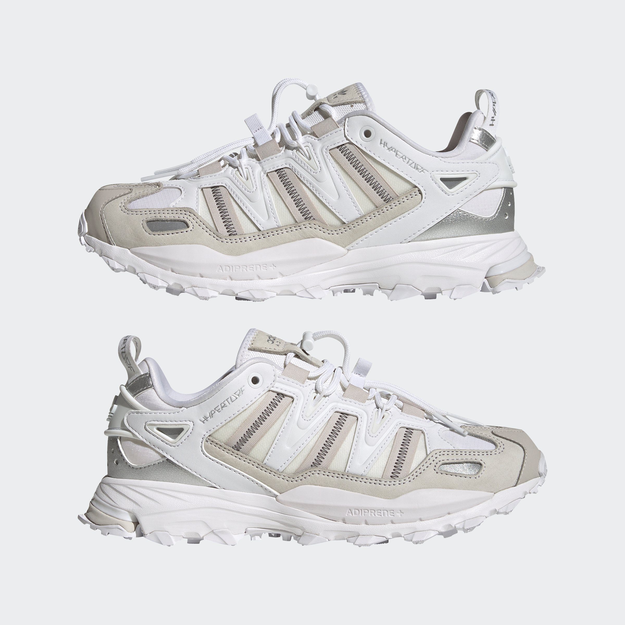 adidas Originals HYPERTURF Silver White / One Sneaker Metallic Grey / Cloud