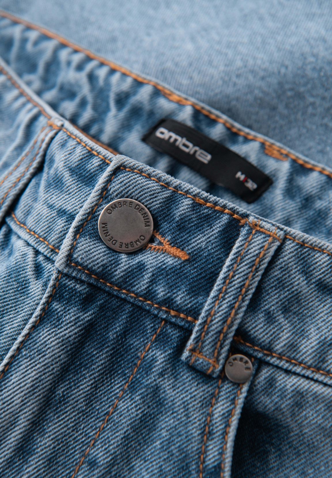 OMBRE Jeansshorts Denim-Shorts für Männer mit Rissen und Löchern