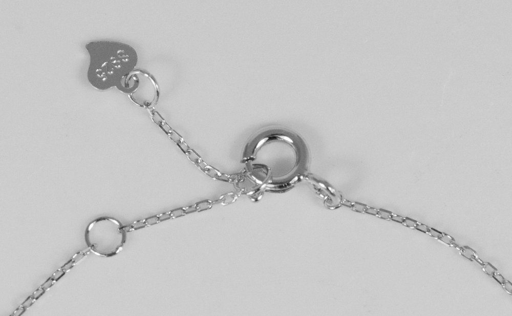 LUISIA® Armband Filigranes Damen Armband mit Strass Pfeil - 925 Silber mit Zirkonia (1-tlg., inkl. Schmuckbox)