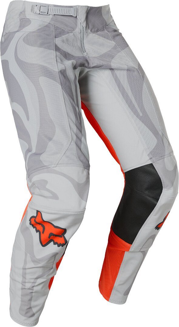 Exo Fox Motorradhose Airline Gray/Orange Motocross Hose