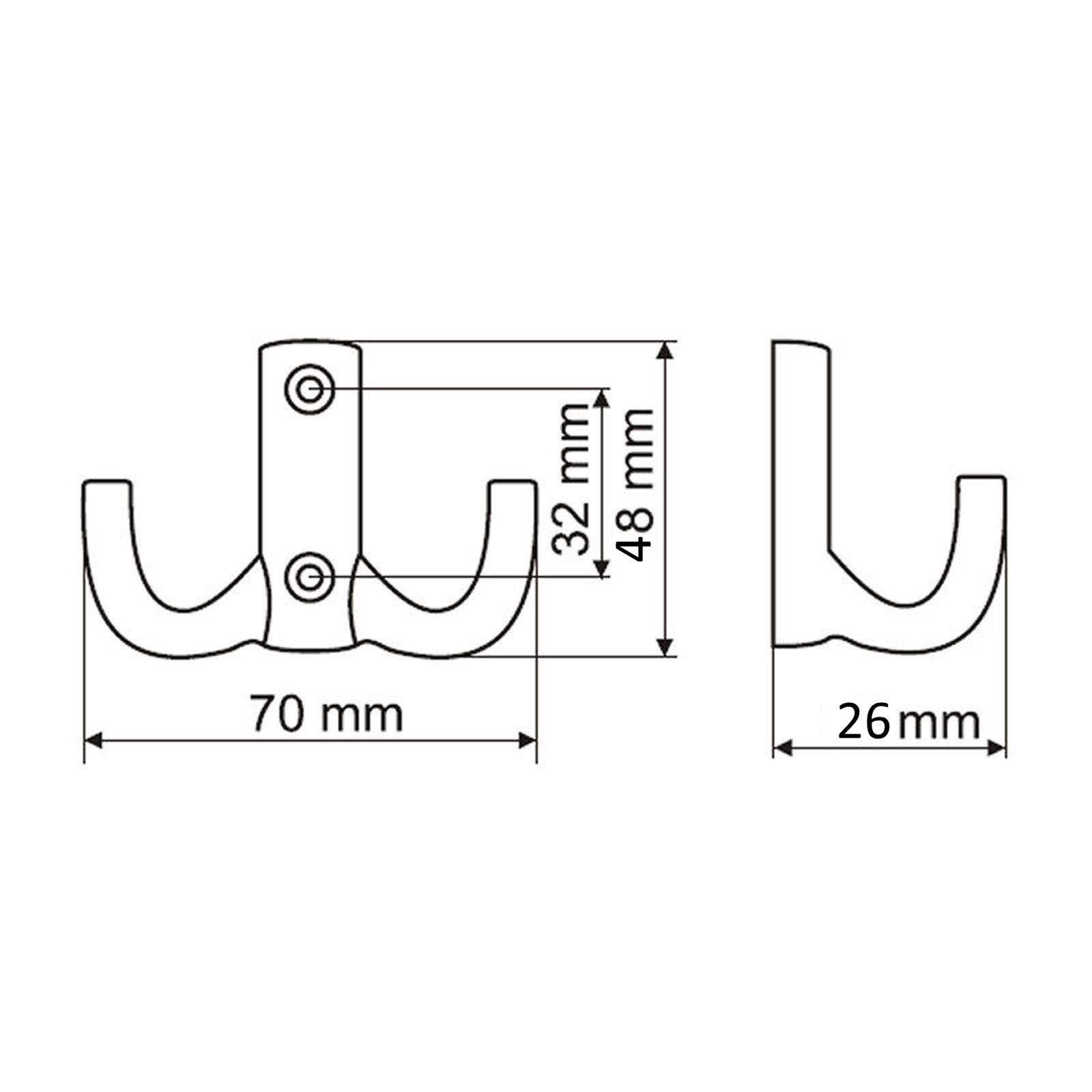 SO-TECH® Garderobenhaken Kleiderhaken JULIE BA 32 mm mit verschiedene Oberf günstig online kaufen
