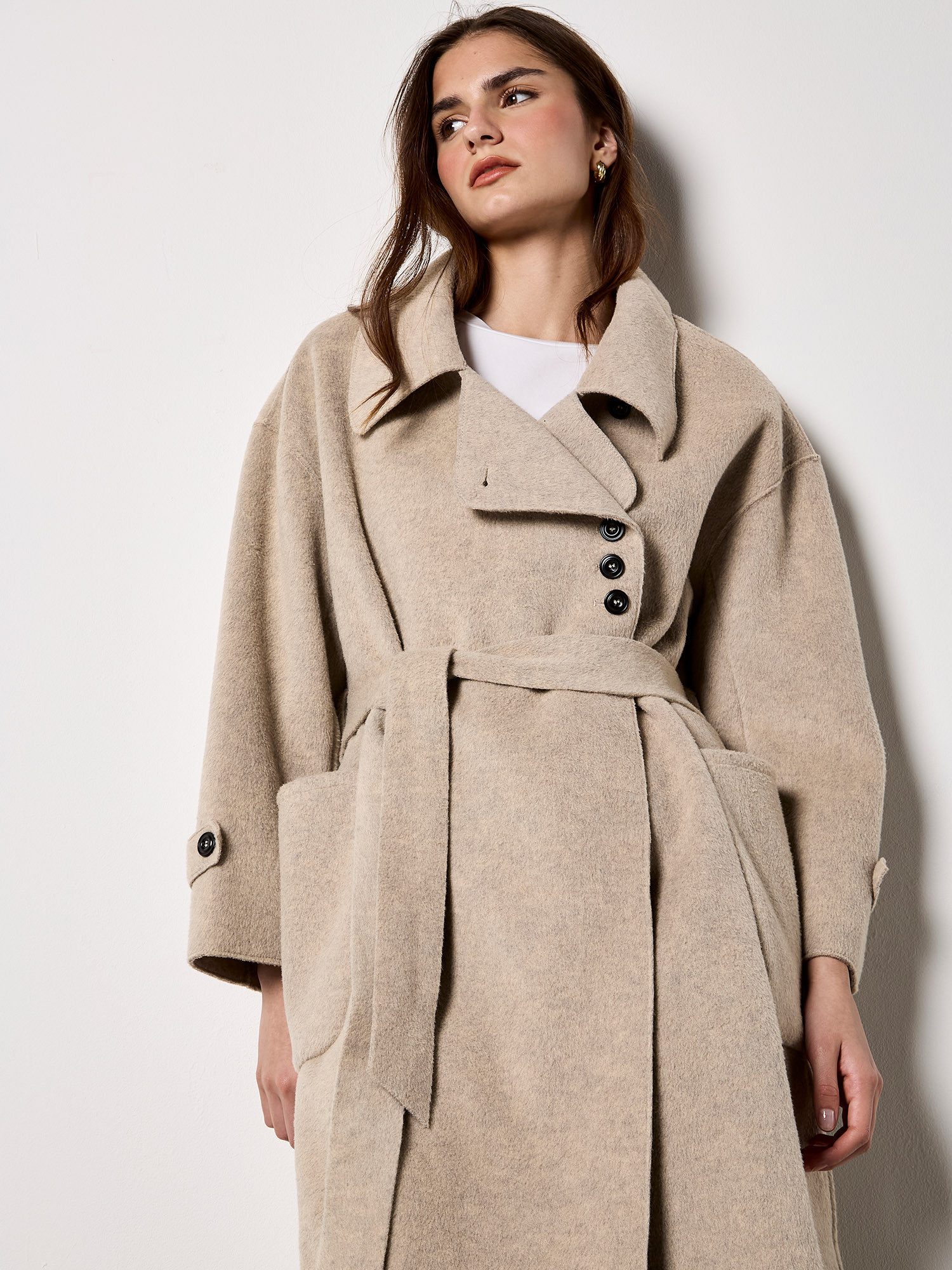 Apricot Trenchcoat