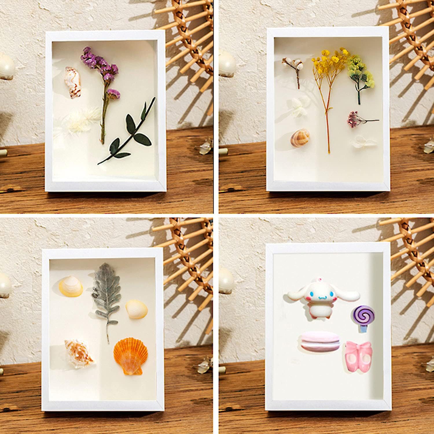 REDOM Bilderrahmen 3D Wandmontage Fotorahmen Kunstrahmen, günstig online kaufen