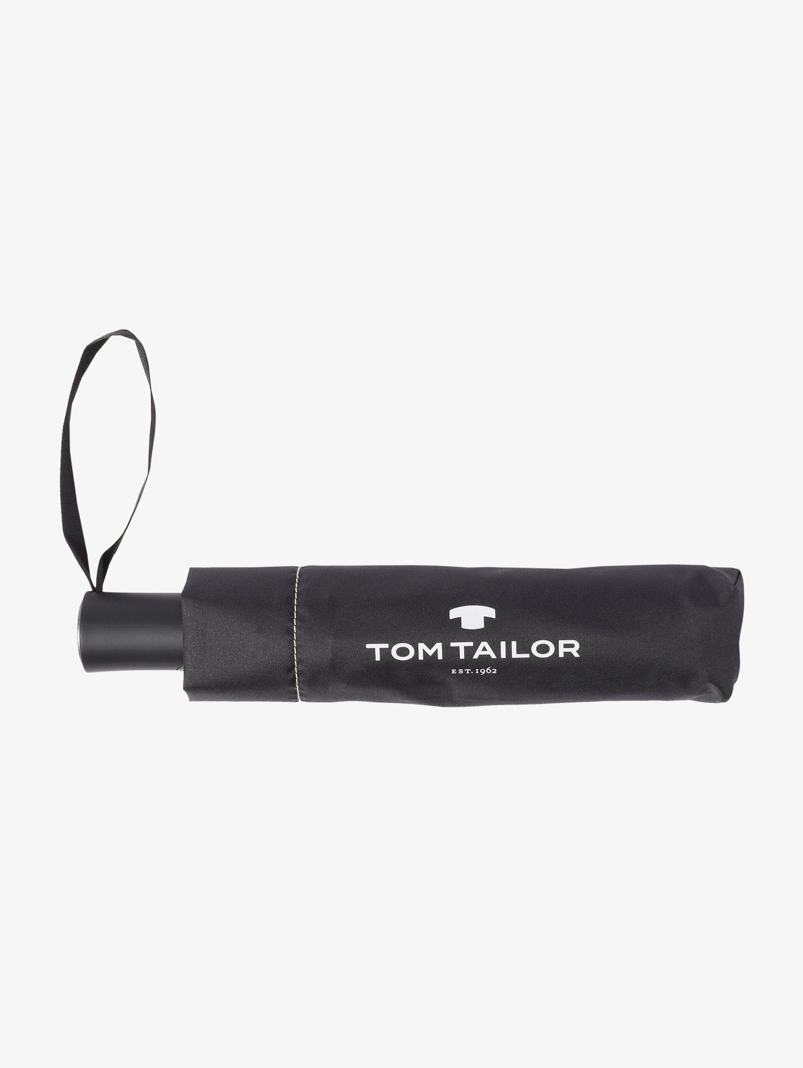 Taschenregenschirm Regenschirm TAILOR Automatik Kleiner black TOM