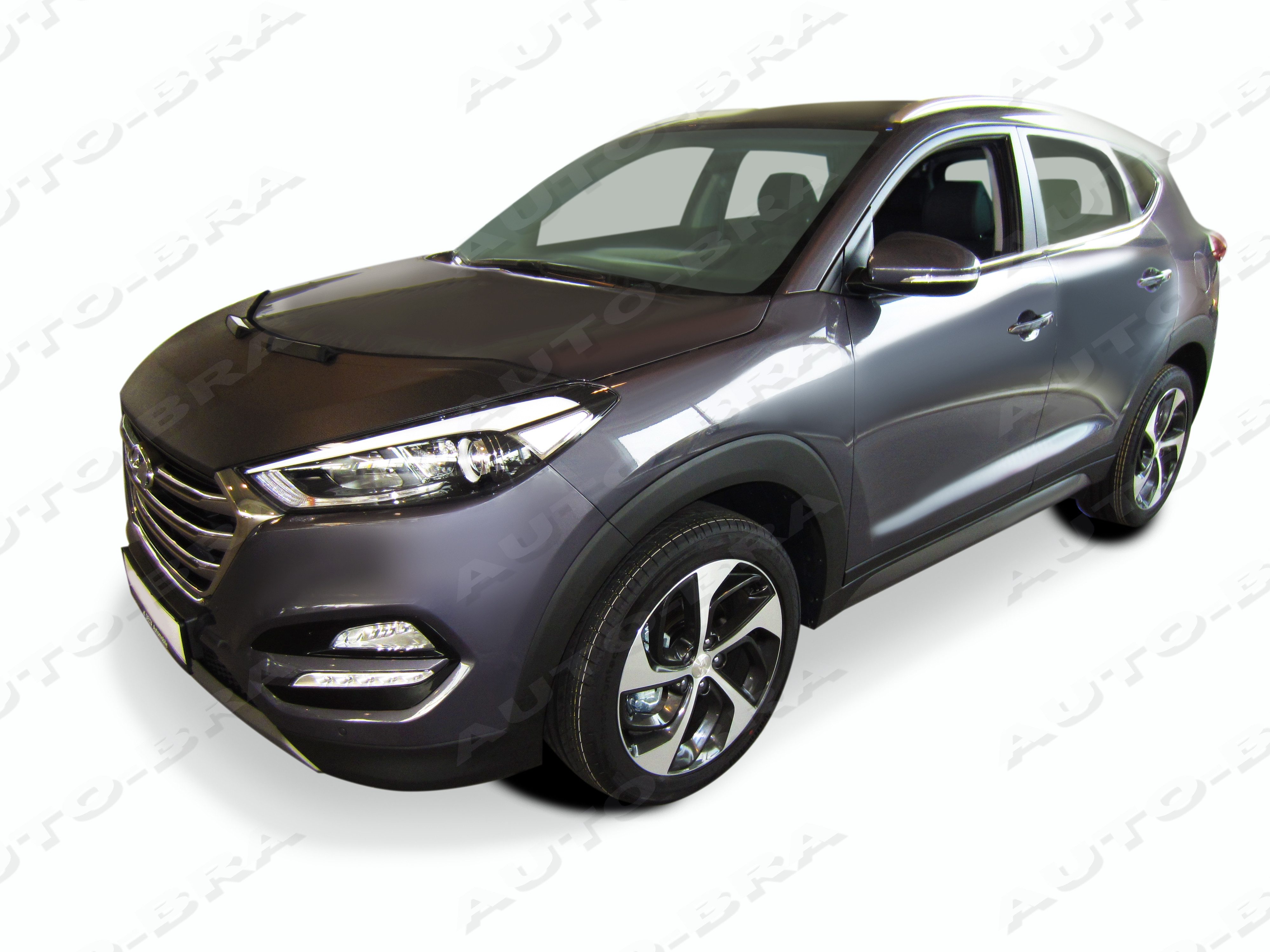 auto-bra Autoplane Steinschlagschutz für Hyundai Tucson 15-20 Haubenbra Tuning Bonnet Bra