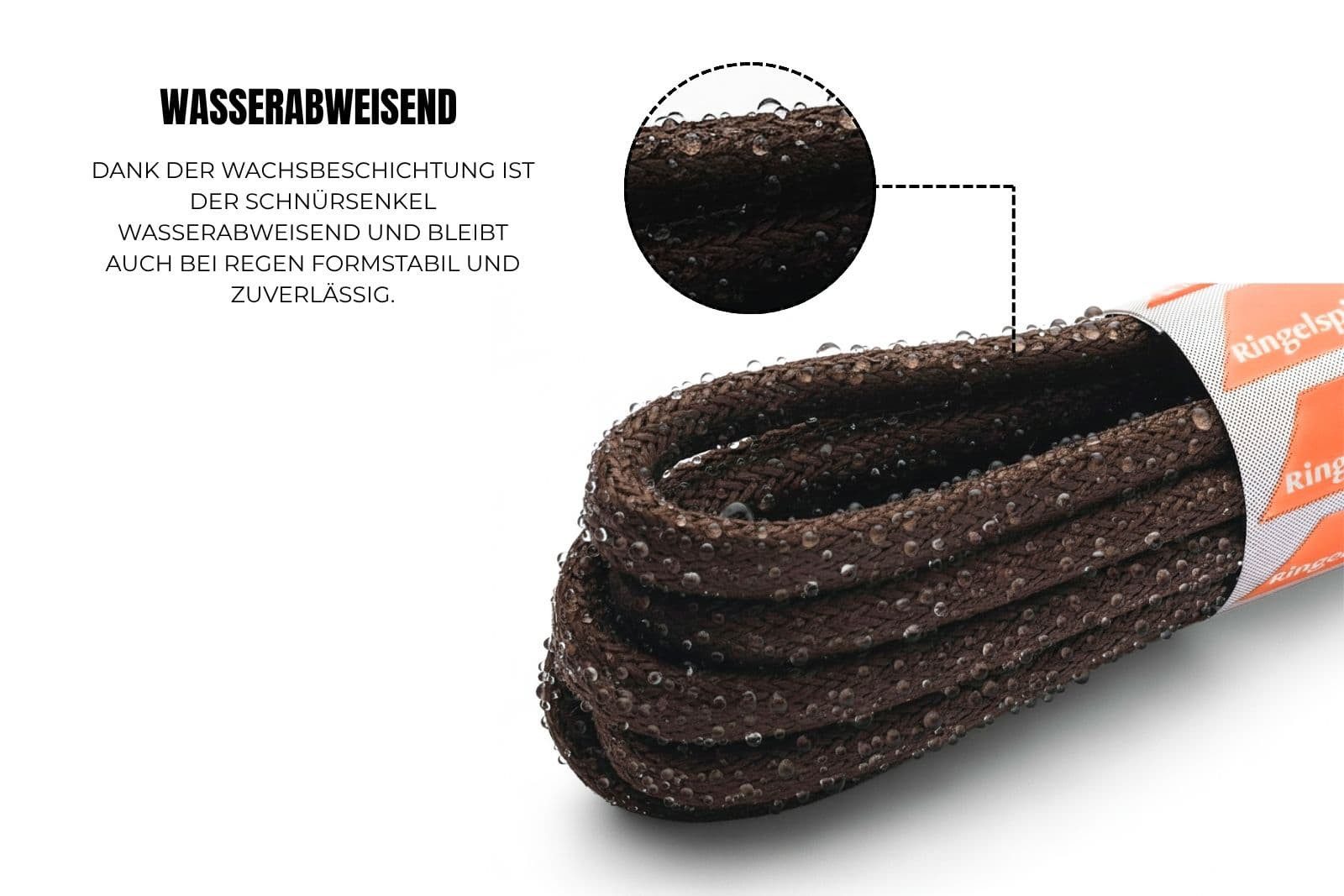 Ringelspitz Schnürsenkel aus Premium-Material, – Für perfekten Halt und langlebige Eleganz