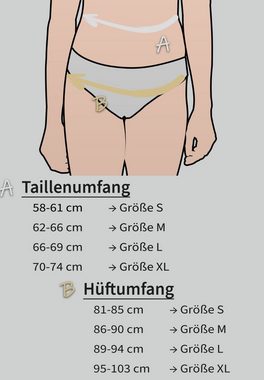 Fabio Farini Brasilslip Frauen Unterwäsche - Damen Hipster aus Baumwolle (Packung, 6-St) im Brazilian-Style mit dezenter Spitze und Schleifchen