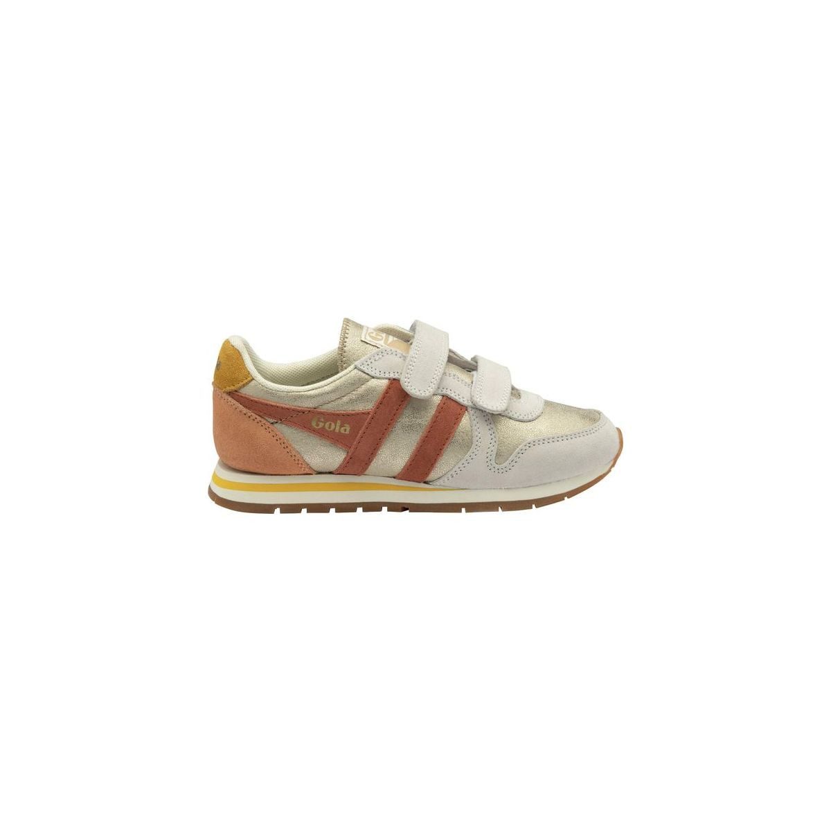 Gola Daytona Blaze Strap Sneaker Kids Outdoorschuh Stilvolle und bequeme Sneaker für Mädchen, ideal für Aktivitäten wie