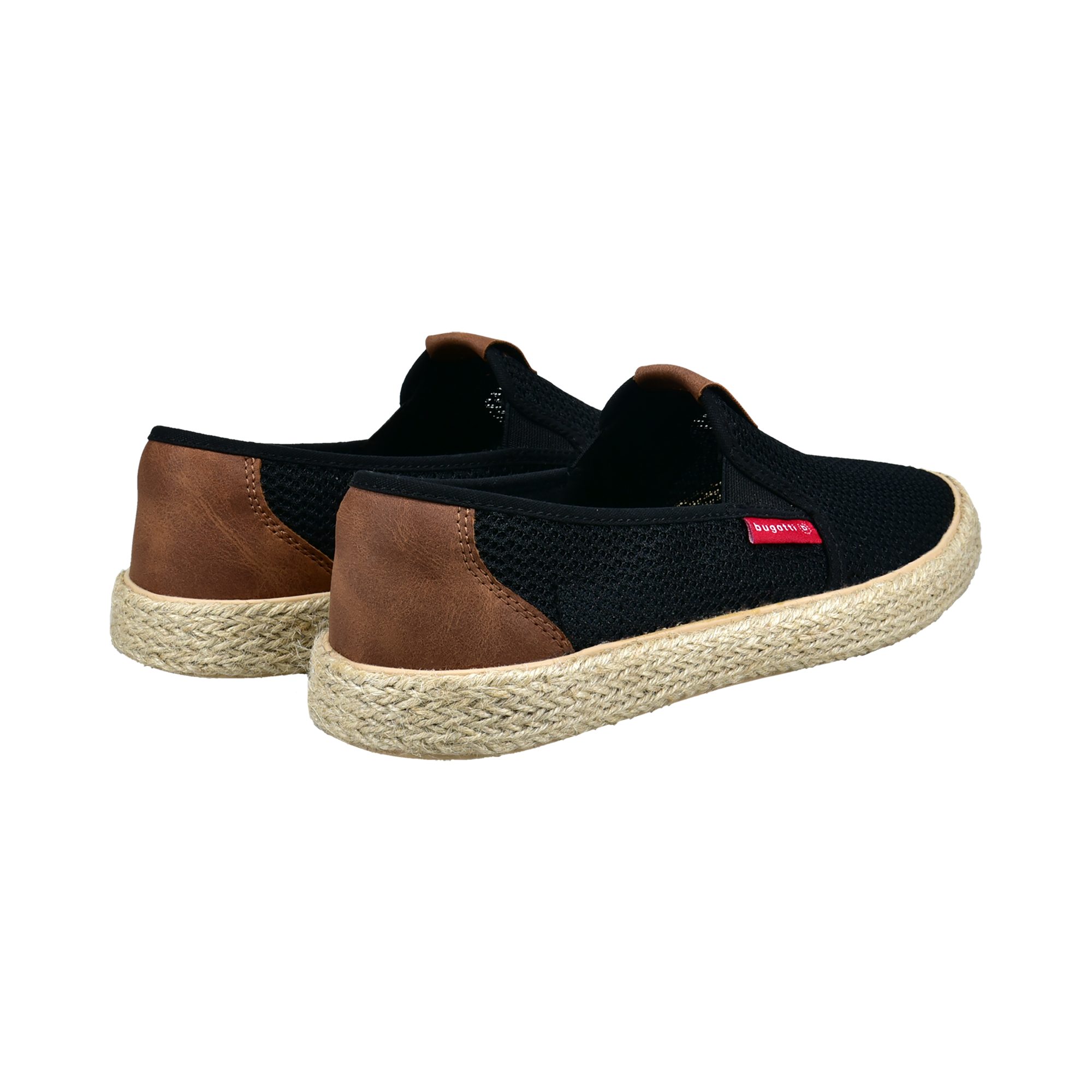 bugatti Espadrille Slipper, Schlupfschuh, Sommerschuh mit Kontrastdetails