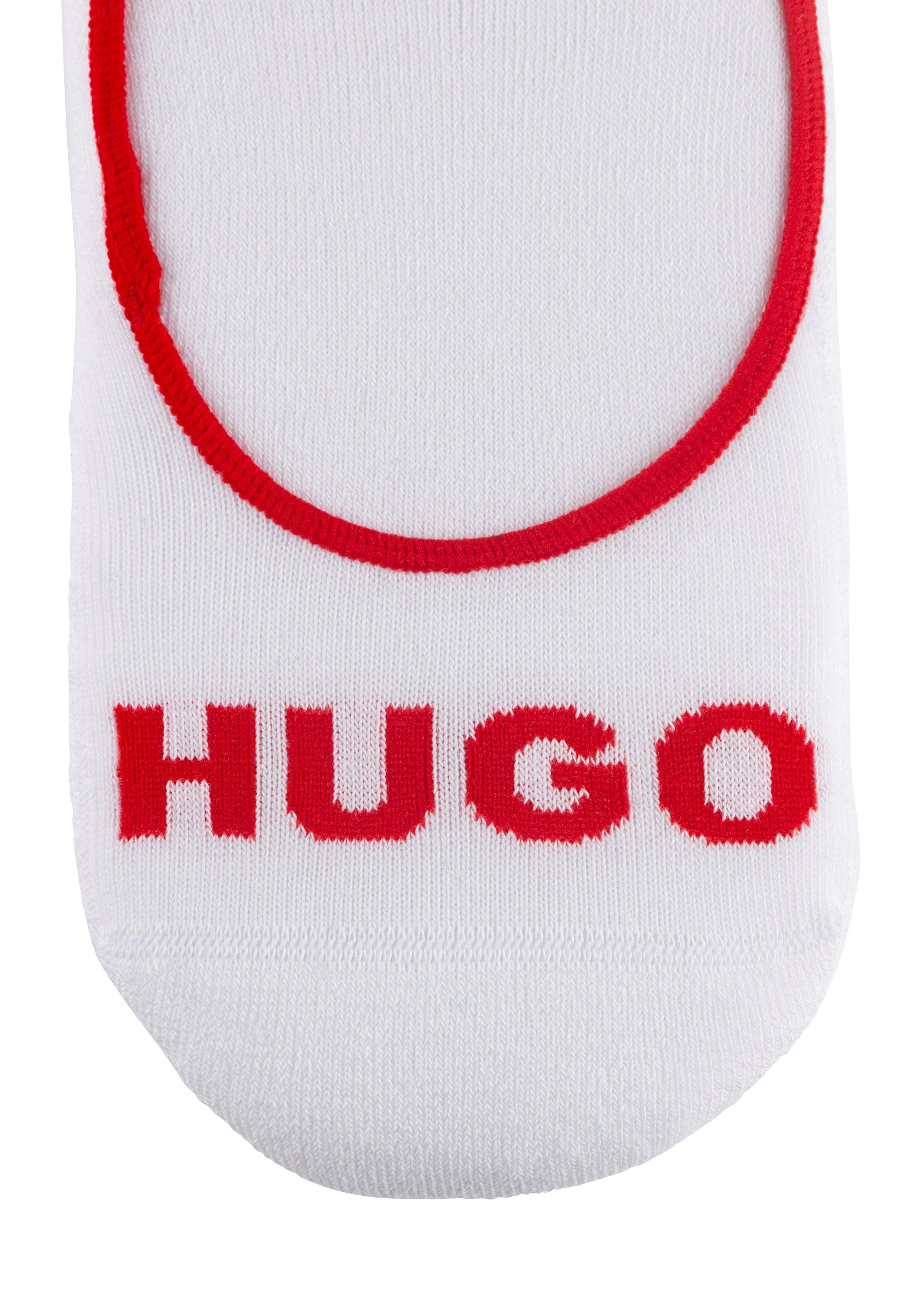 HUGO Füßlinge 3P SL PLUSH LOGO CC (Packung, 3-Paar, 3er) mit kontrastfarben günstig online kaufen