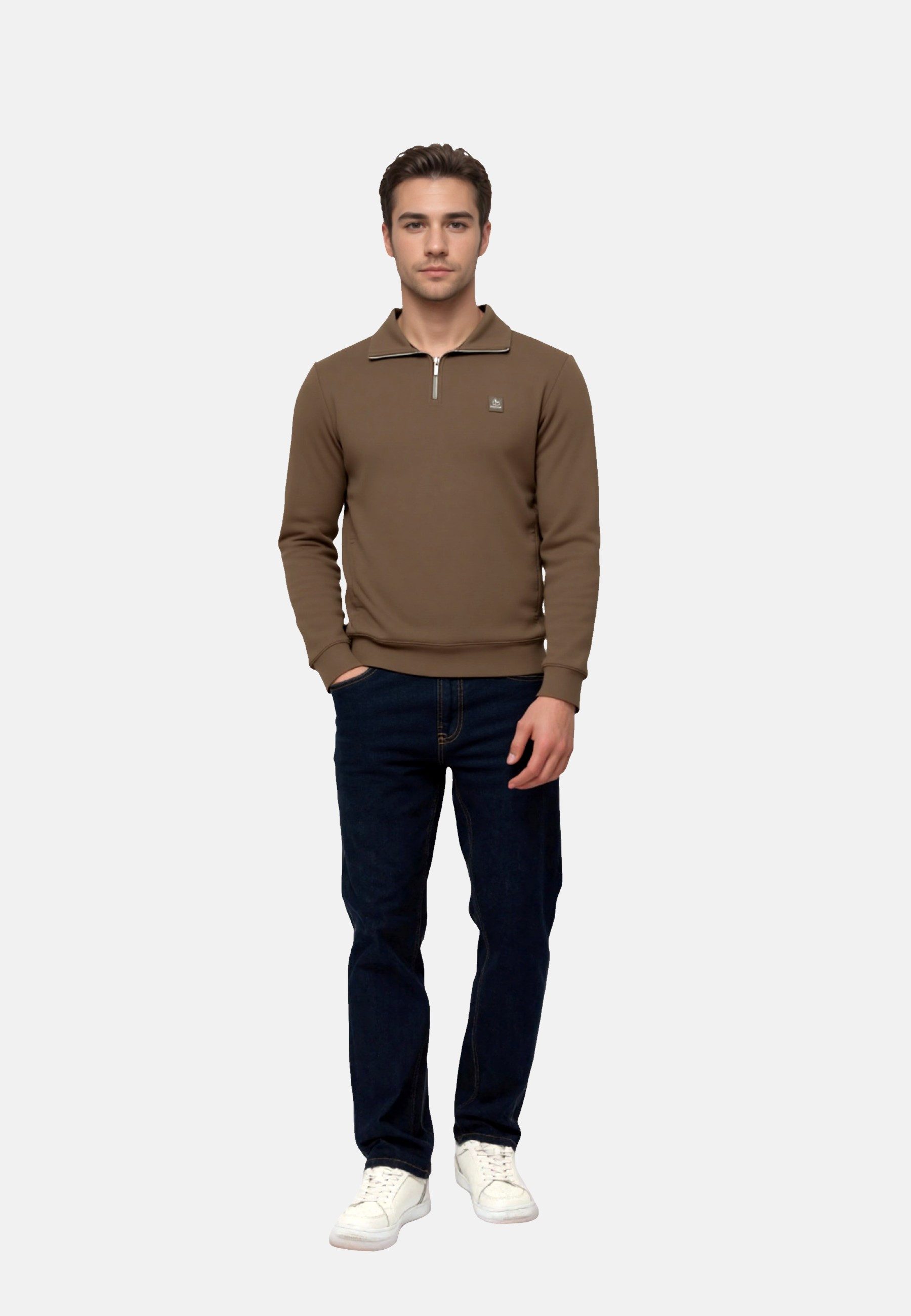 Key Largo Troyer Sweatshirt KLNICK Pullover Troyer (1-tlg)
