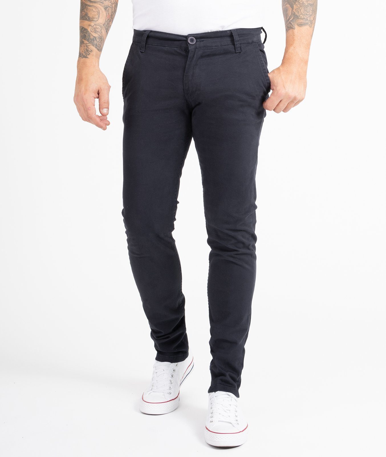 Indumentum Chinohose Herren Slim Fit Hose günstig online kaufen