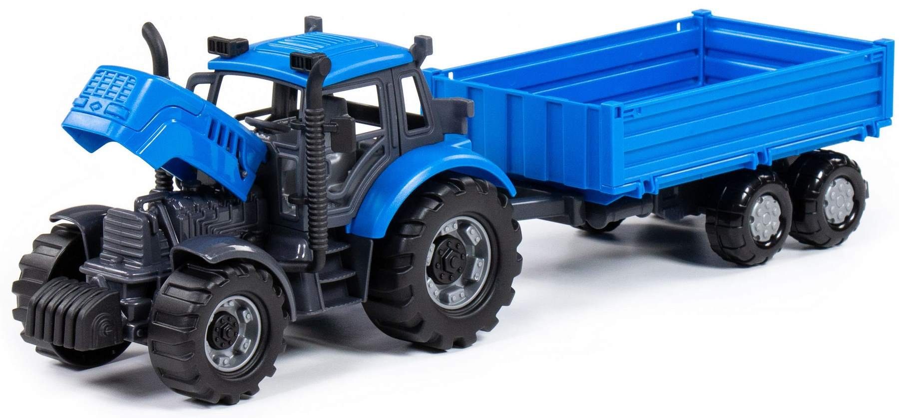 Polesie Spielzeug-Traktor Traktor Progress m. Kippanhänger günstig online kaufen