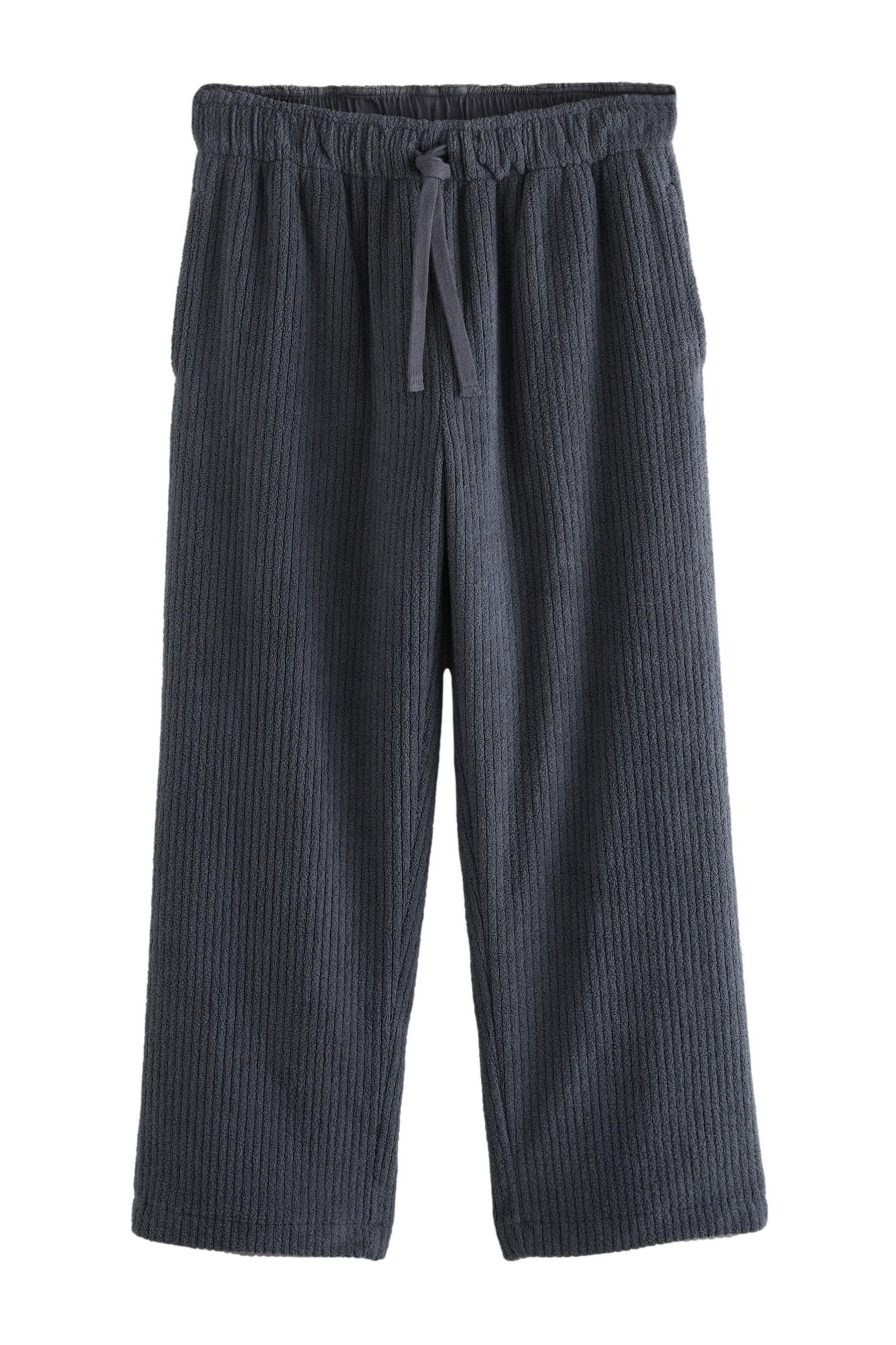 Next Jogginghose Strukturierte Jogginghose mit Borg-Fleece (1-tlg) günstig online kaufen