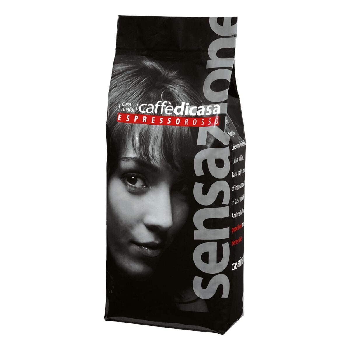 Casa Rinaldi Kaffee Rosso, Espresso 1 kg, ganze Bohnen