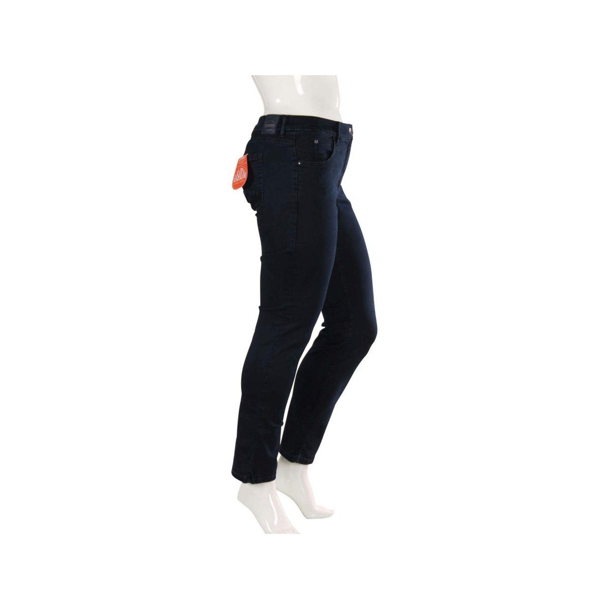 regular grau 5-Pocket-Jeans (1-tlg) Zerres