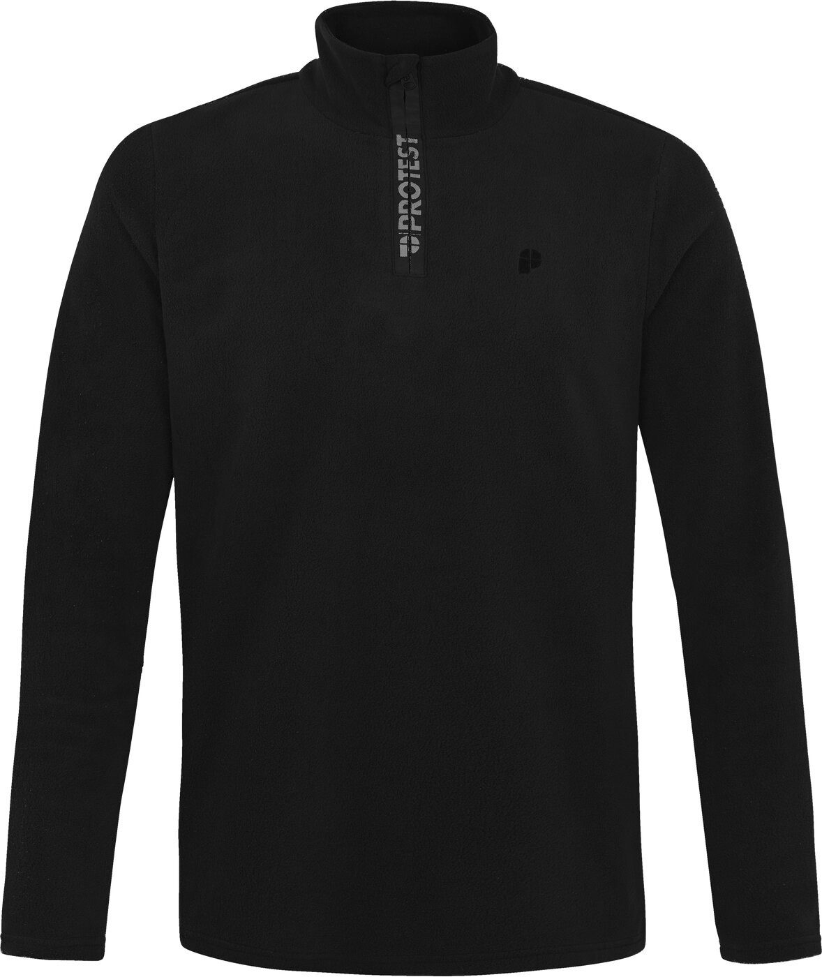 Protest Fleecepullover PRTReperfecto 1/4 zip active top True Black günstig online kaufen