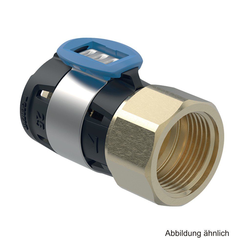 GEBERIT Wasserrohr Geberit FlowFit Übergang mit IG, 16 mm x 1/2"