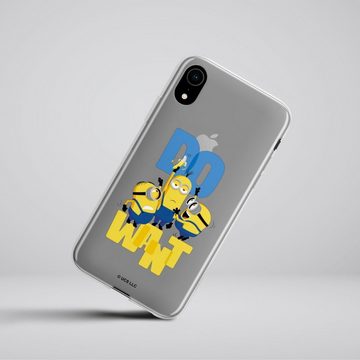 DeinDesign Handyhülle Minions Banane Film Minions Do Want, Apple iPhone Xr Silikon Hülle Bumper Case Handy Schutzhülle