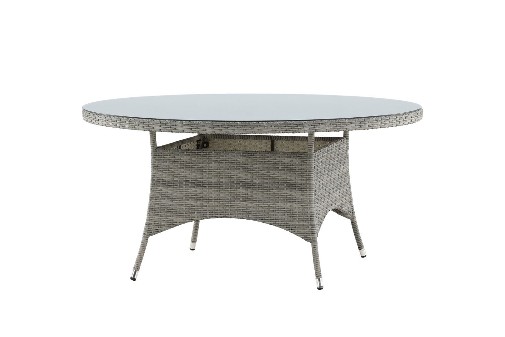Gartentisch Volta Esstisch Ø150cm grau.
