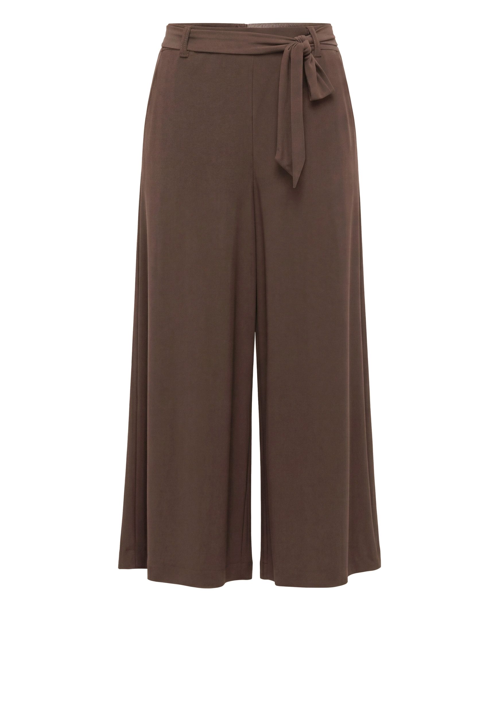 bianca Stoffhose PARIGI - Culotte mit Bindegürtel - Culotte Damen