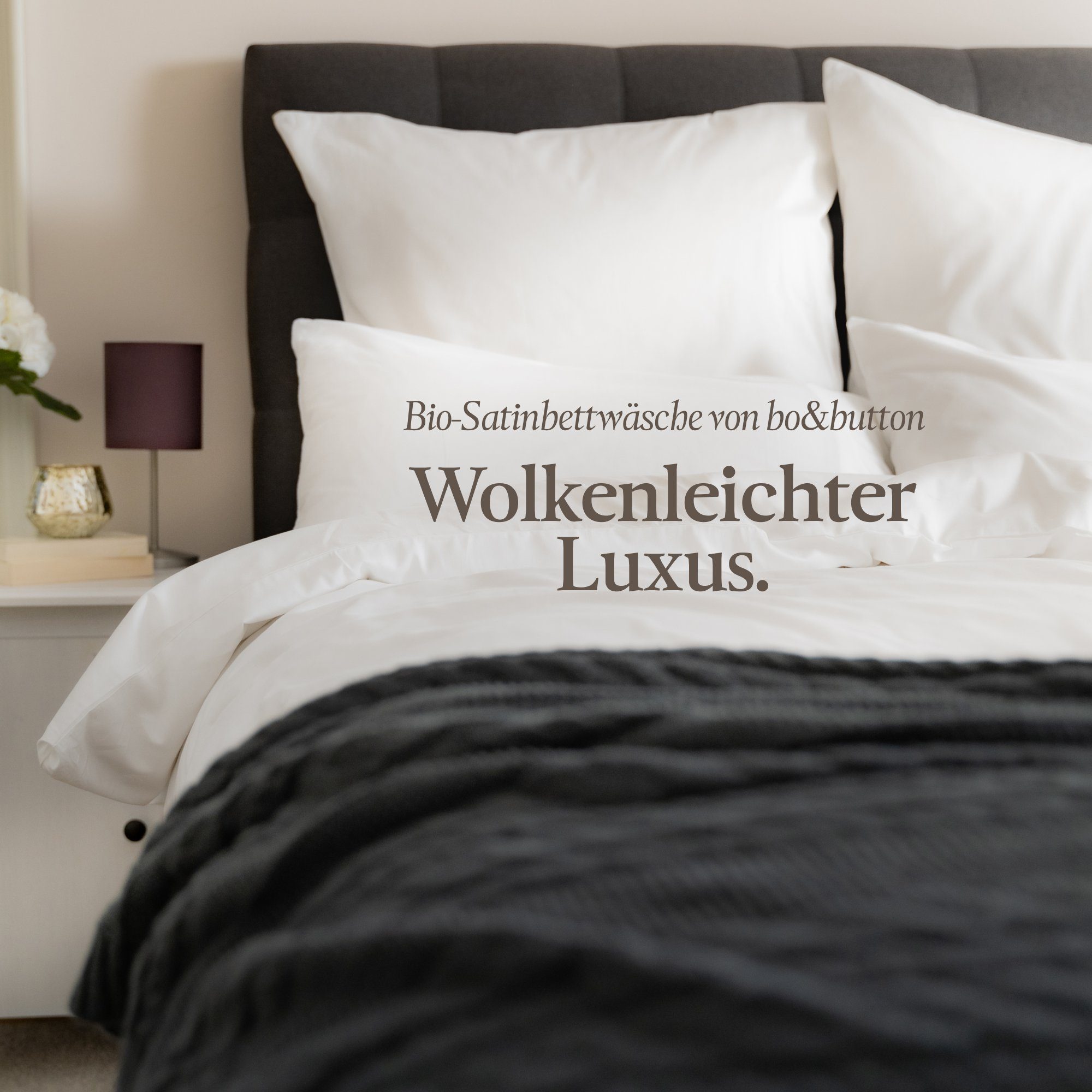 bo&button Bettwäsche Mako Satin, Mako-Satin, 3 günstig online kaufen