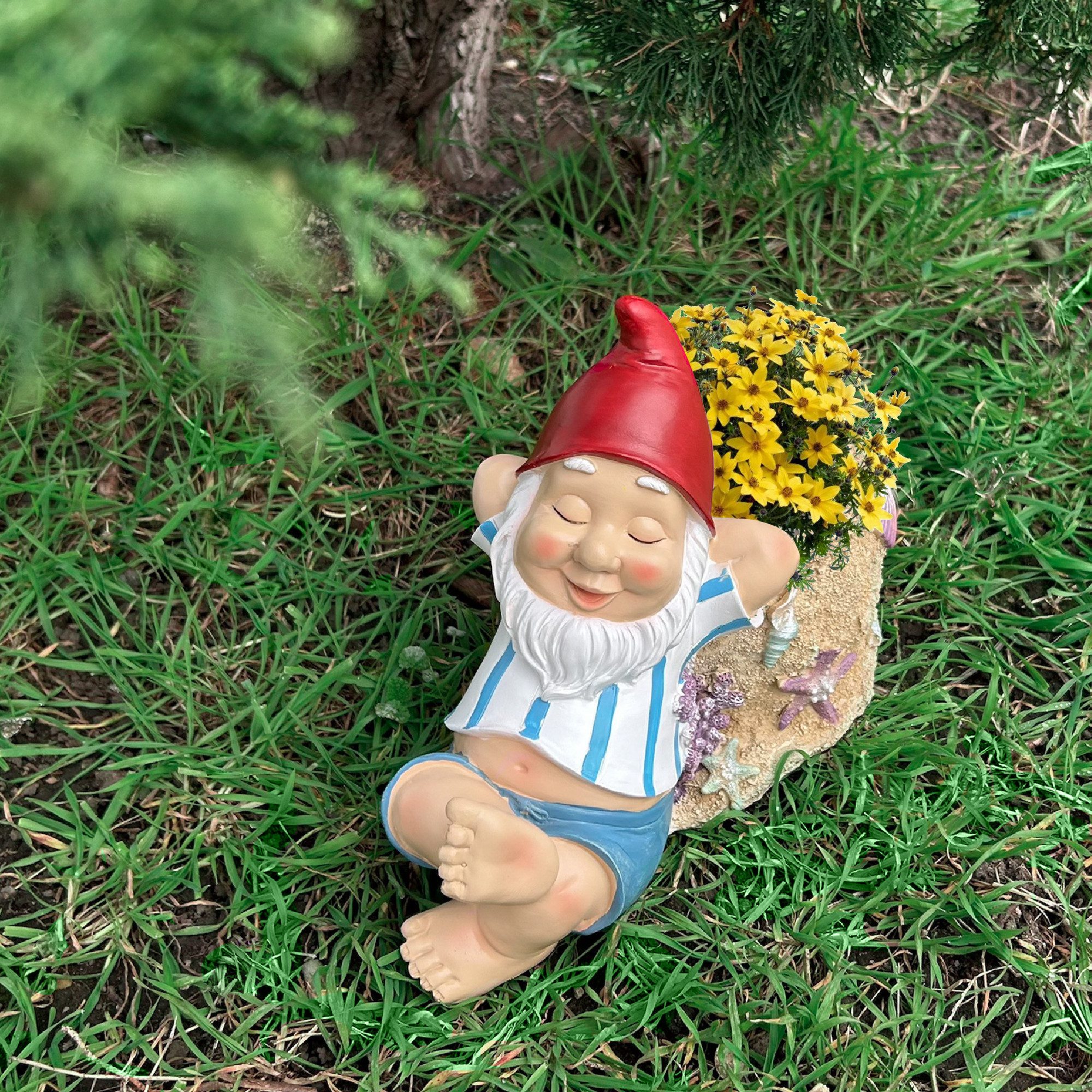 Köhko Blumentopf Köhko Vielseitiger Blumentopf Gartenzwerg günstig online kaufen