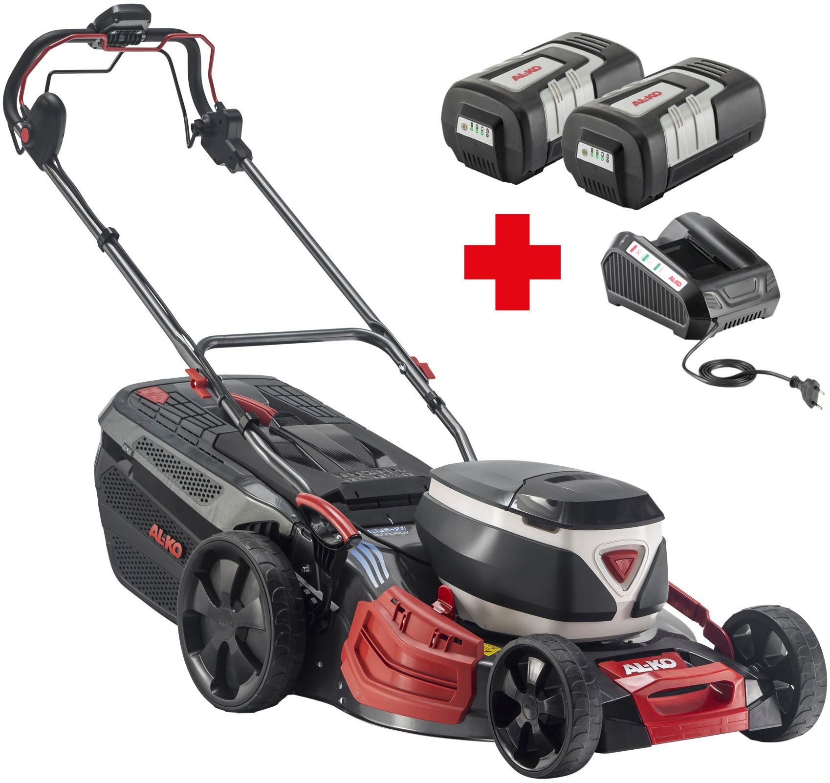 AL-KO Akkurasenmäher 512 Li VS-W Premium, 51 cm Schnittbreite, inkl. Akku und Ladegerät