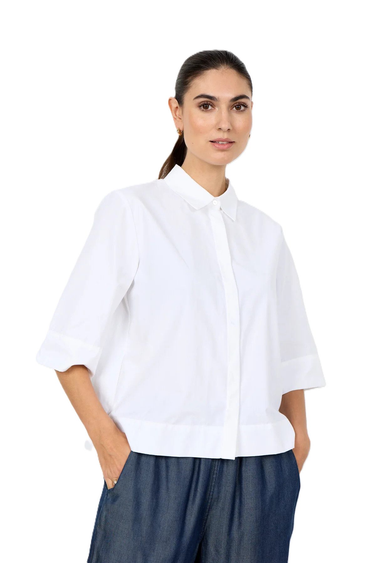 soyaconcept Hemdbluse SC-NETTI 118 - Hemdbluse - Blusenshirt - Bluse Damen Basic
