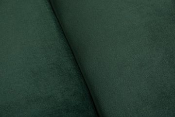 riess-ambiente Sofa CHESTERFIELD 205cm flaschengrün, Einzelartikel 1 Teile, Wohnzimmer · Sofa · Samt · 3-Sitzer · Federkern