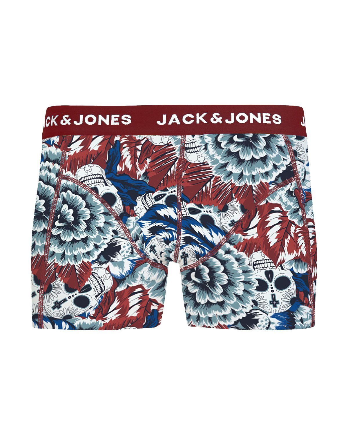 Jones Jacvel Boxershorts gute elastische 5er durch 1 (5-St., & Pack) Passform Jack Mix Baumwollqualität Detail