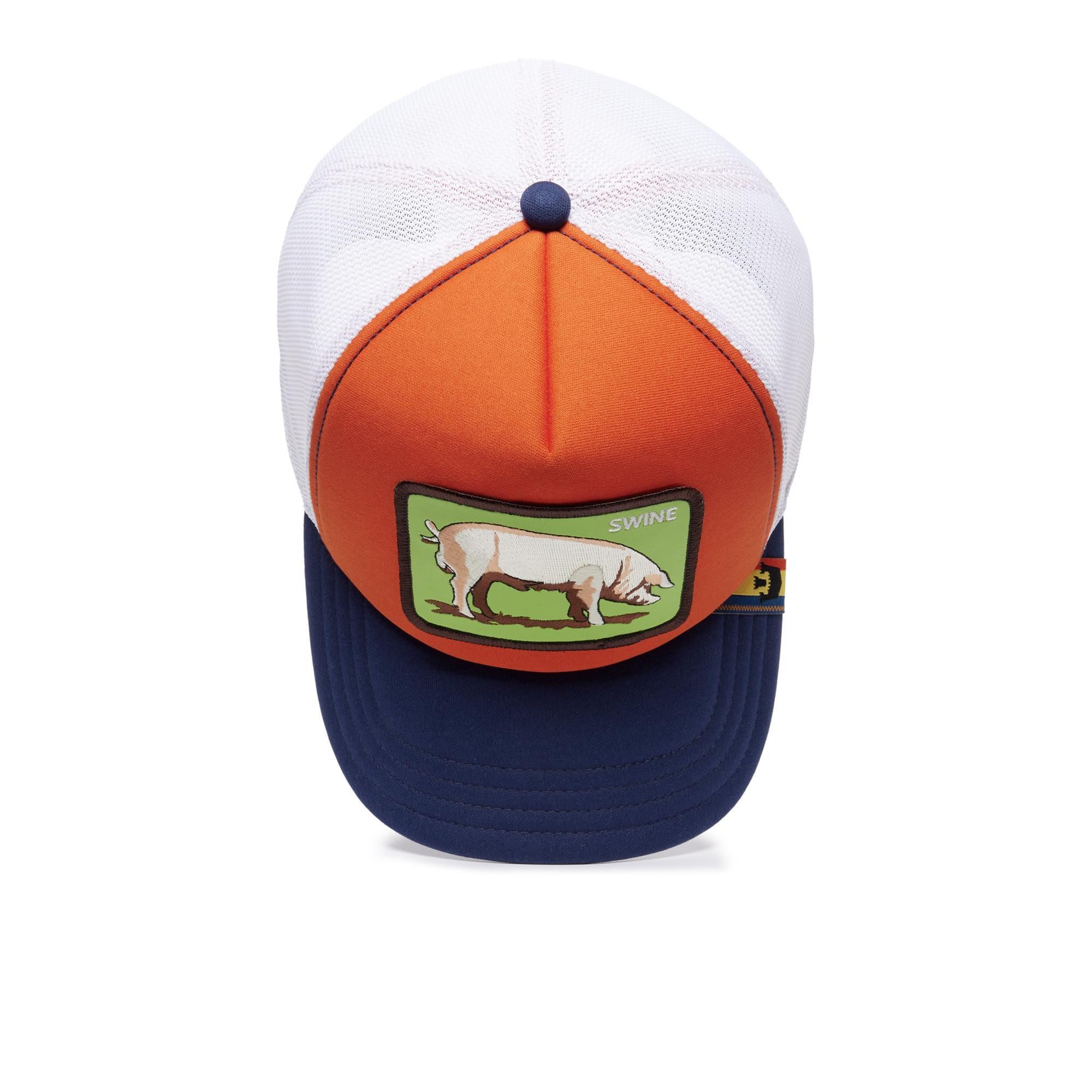 GOORIN Bros. Trucker Cap Goorin Bros. First Pig Trucker MEsh Cap FARM ORIGINALS Red (Basecap, Meshcap, Trucker Kappe)