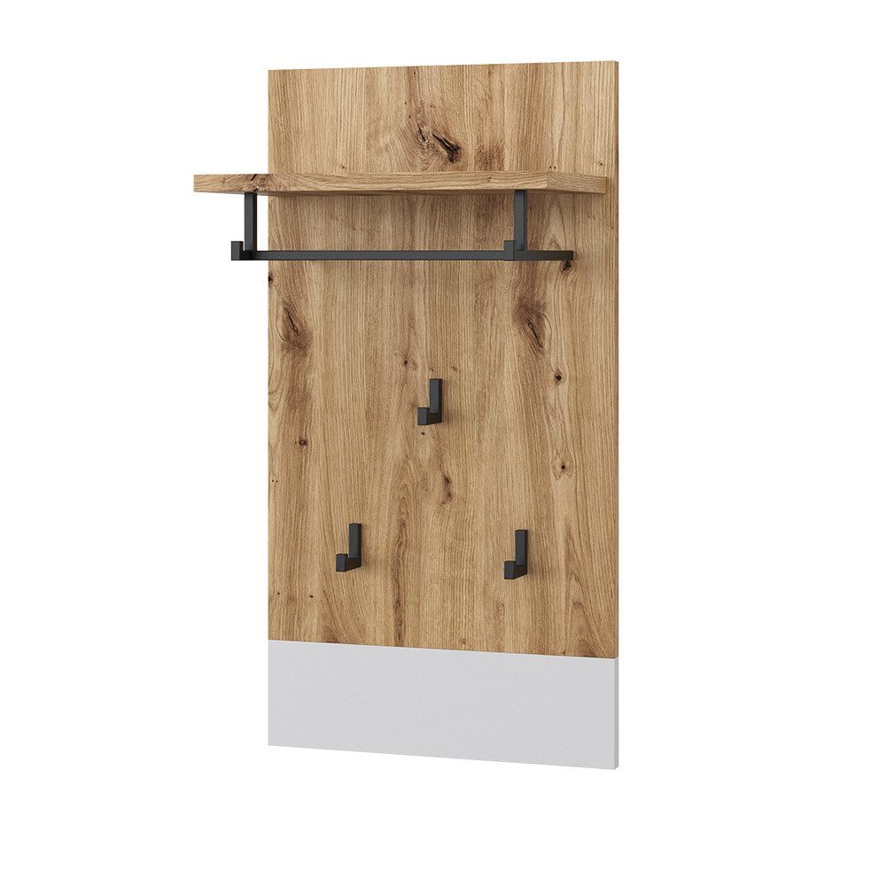 Vicco Garderobenschrank Selena, Weiß/Artisan, 44 x günstig online kaufen
