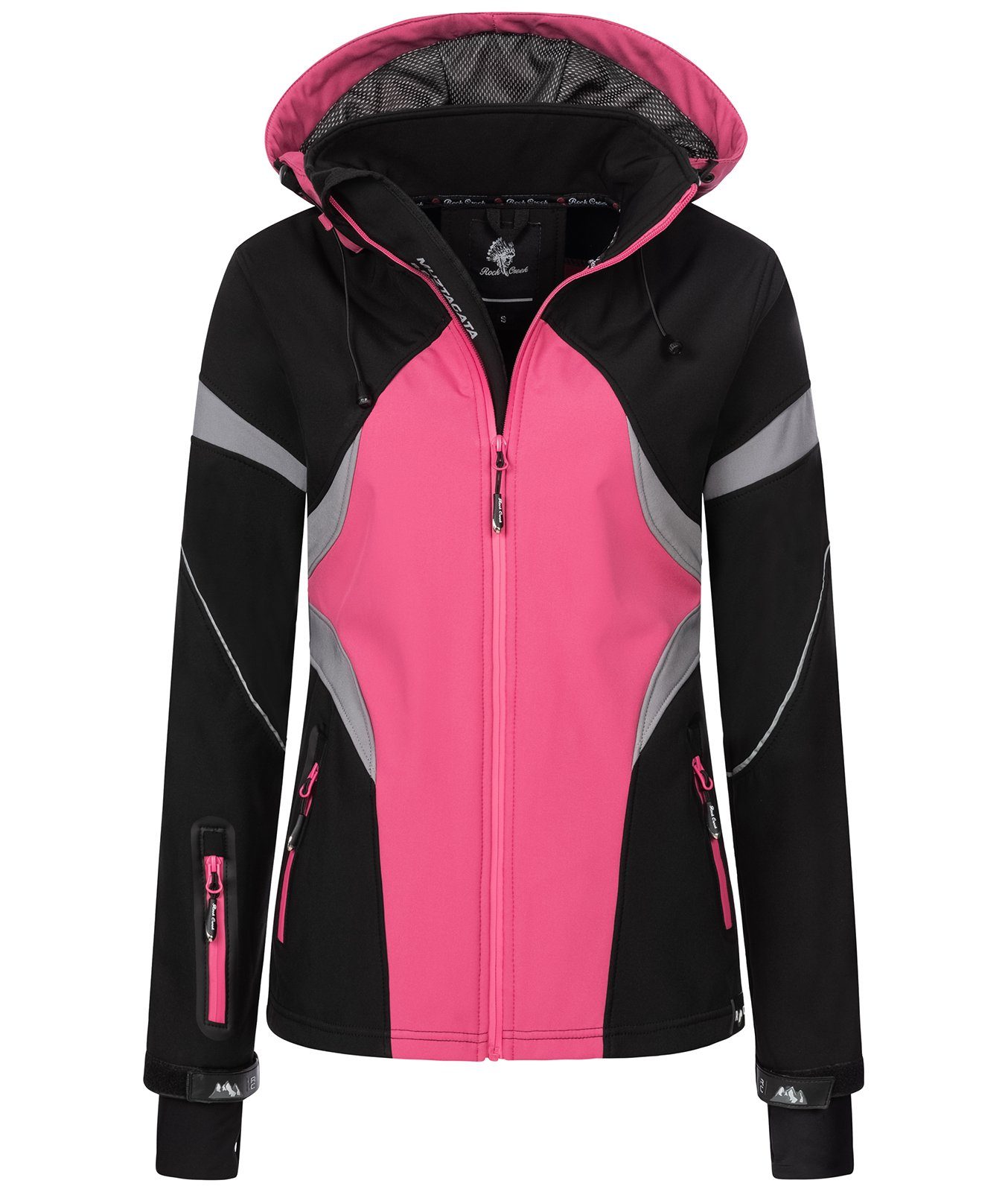 Rock Creek Softshelljacke Damen Softshelljacke Wanderjacke günstig online kaufen