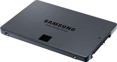 Samsung 870 QVO interne SSD (1 TB) 2,5" 560 MB/S Lesegeschwindigkeit, 530 MB/S Schreibgeschwindigkeit