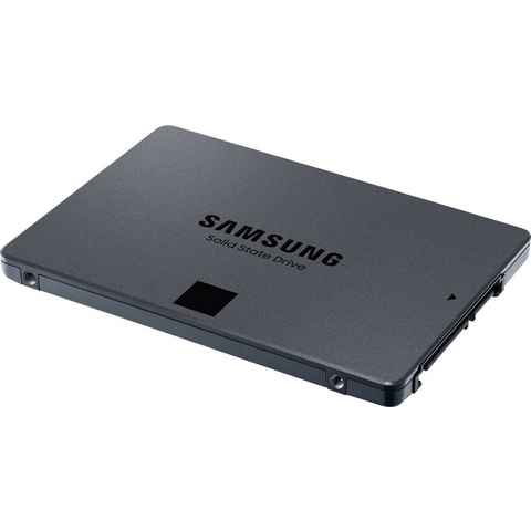 Samsung 870 QVO interne SSD (1 TB) 2,5" 560 MB/S Lesegeschwindigkeit, 530 MB/S Schreibgeschwindigkeit