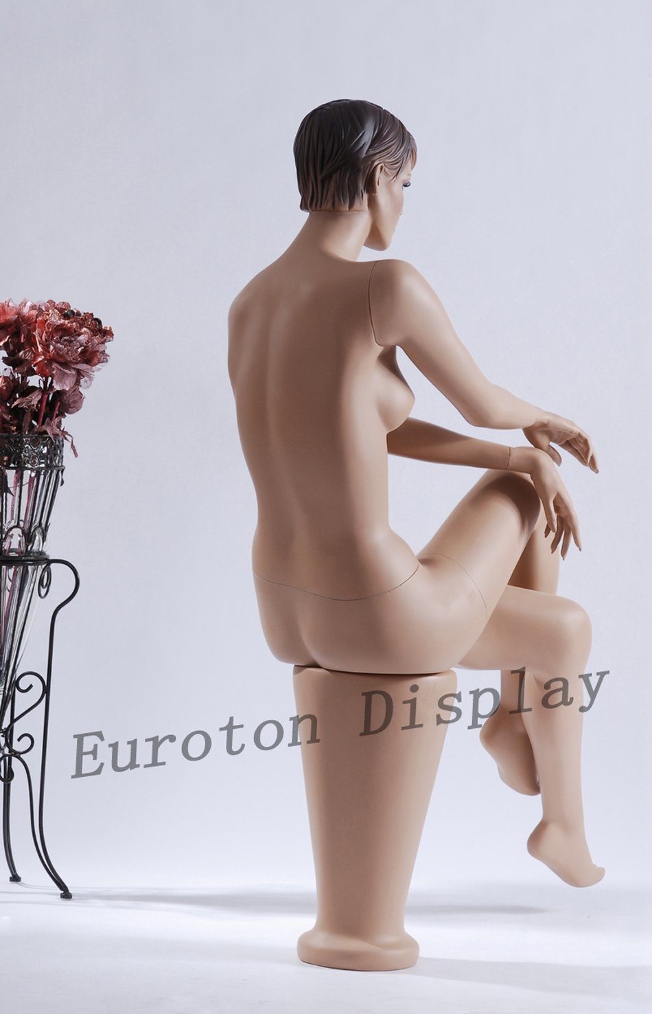 Eurotondisplay Schneiderpuppe Schaufensterpuppe Lebensecht Frau Weiblich Neu Beige, Nicht zutreffend