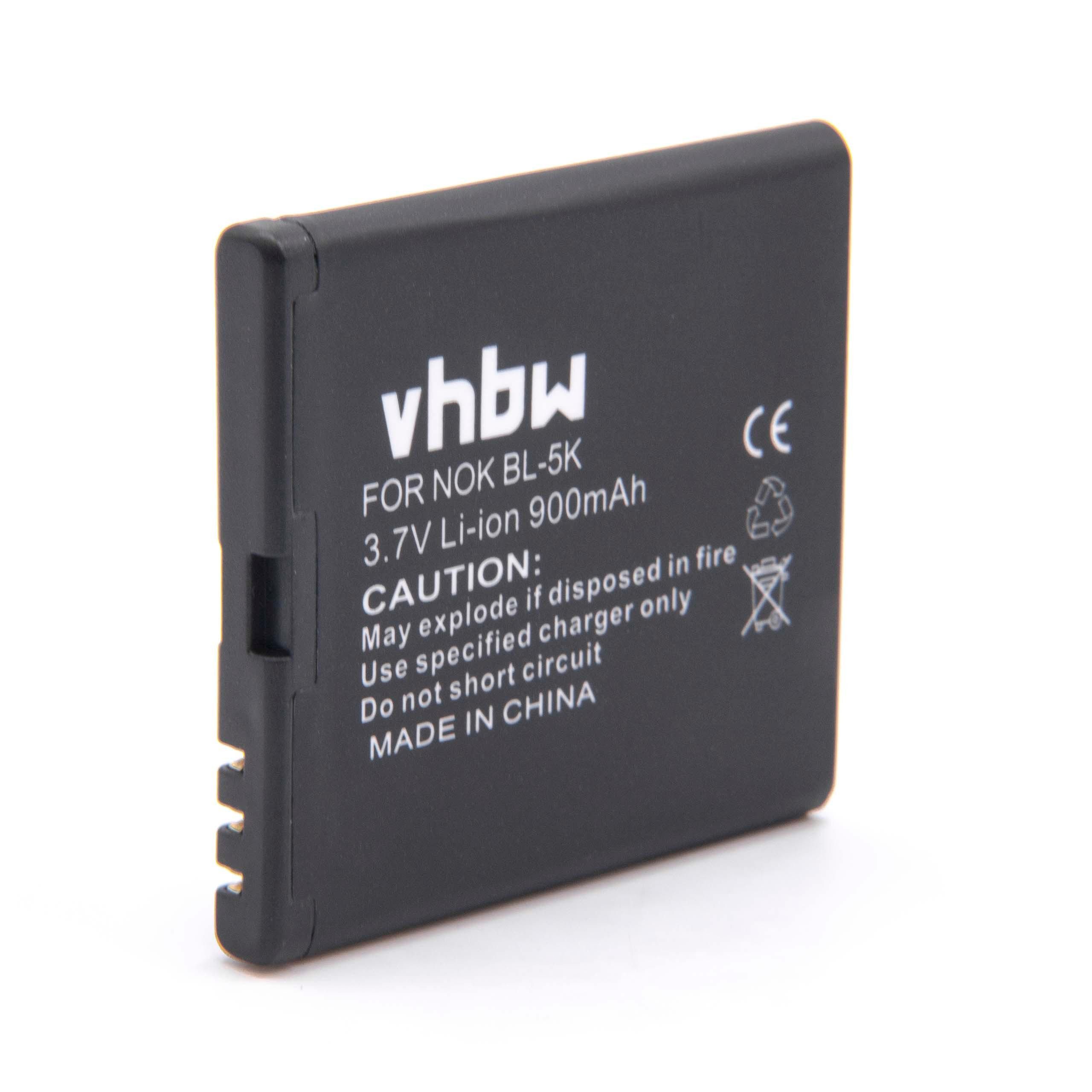 vhbw kompatibel mit Explay Q232, Q233 Smartphone-Akku Li-Ion 900 mAh (3,7 V)