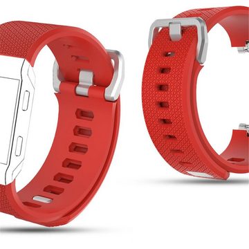 CoolGadget Smartwatch-Armband Fitnessarmband aus TPU / Silikon, für Fitbit Ionic Sport Uhrenarmband Fitness Band Unisex Größe S