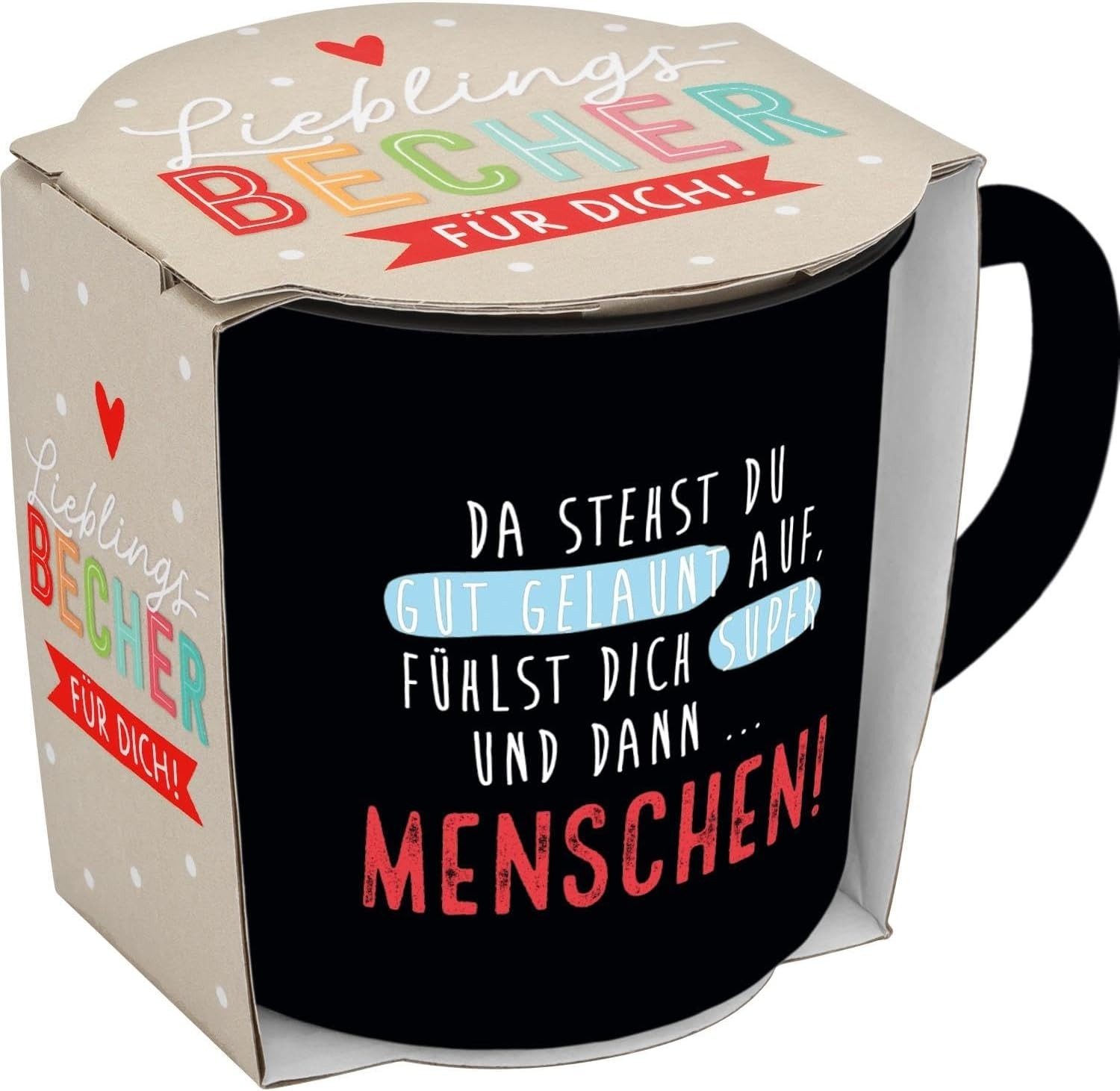 Sheepworld Tasse Tasse Lieblings-Becher Tee Kaffeetasse Geschenk Sheepworld MENSCHEN, Porzellan