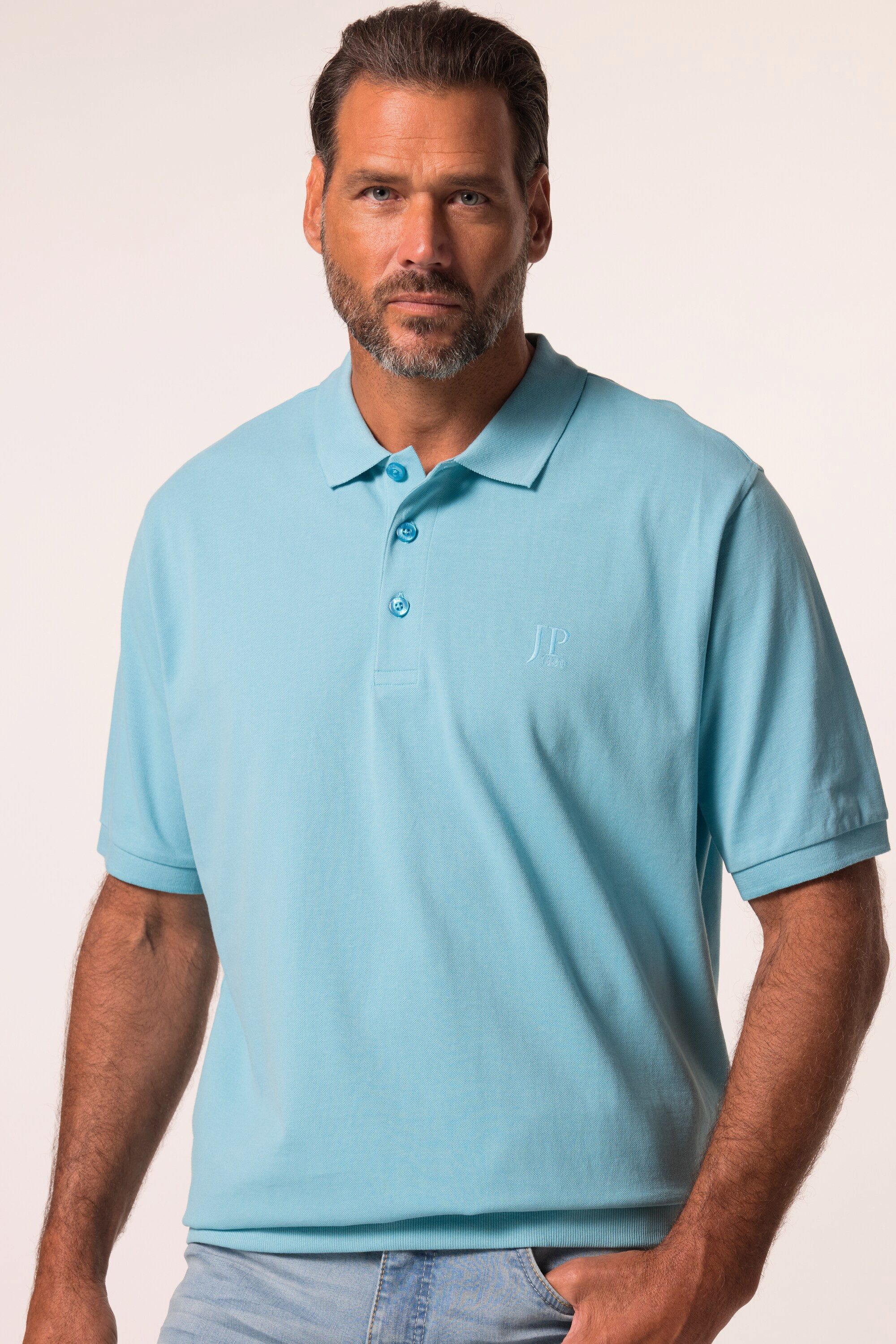 JP1880 Poloshirt Poloshirt Bauchfit Basic Halbarm günstig online kaufen