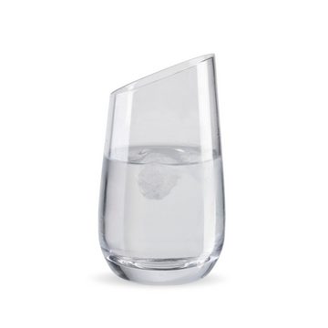 Wertmann Living Glas Wertmann-living 2er Set Gläser Longdrink - besondere Form mit schrägem Rand