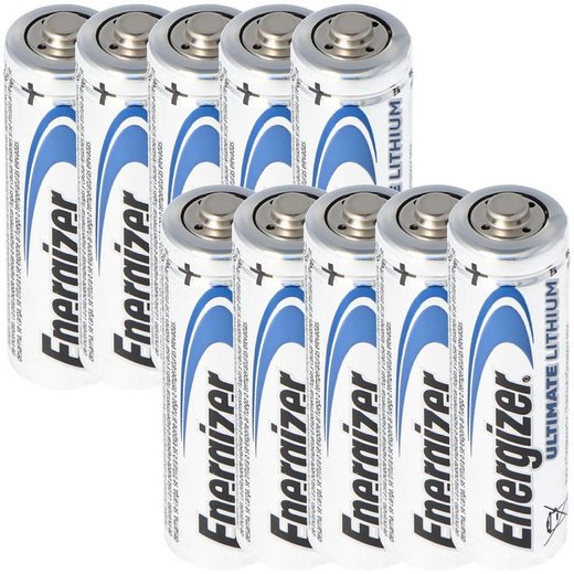 Energizer »Energizer Ultimate Lithium Batterie 10er Box Energ« Batterie, (1,5 V)