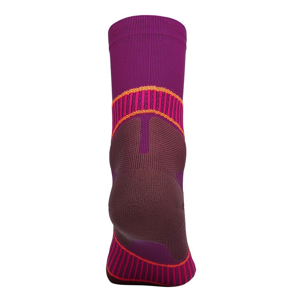 Damen Mid Bauerfeind Socks Run Cut Bauerfeind W Pink Thermosocken Performance