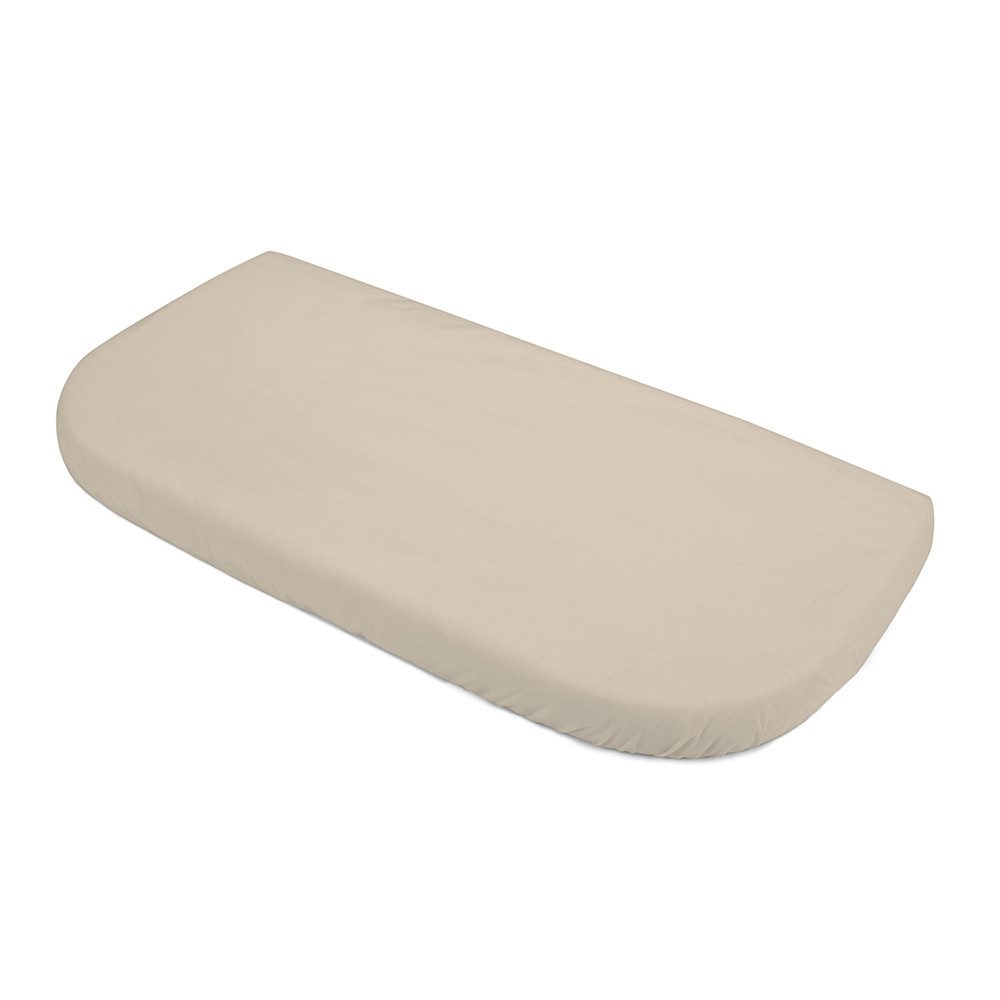 Waldin Spannbettlaken Spannbettlaken für Waldin Beistellbett 7in1, Dunkelbeige, Spannbetttuch