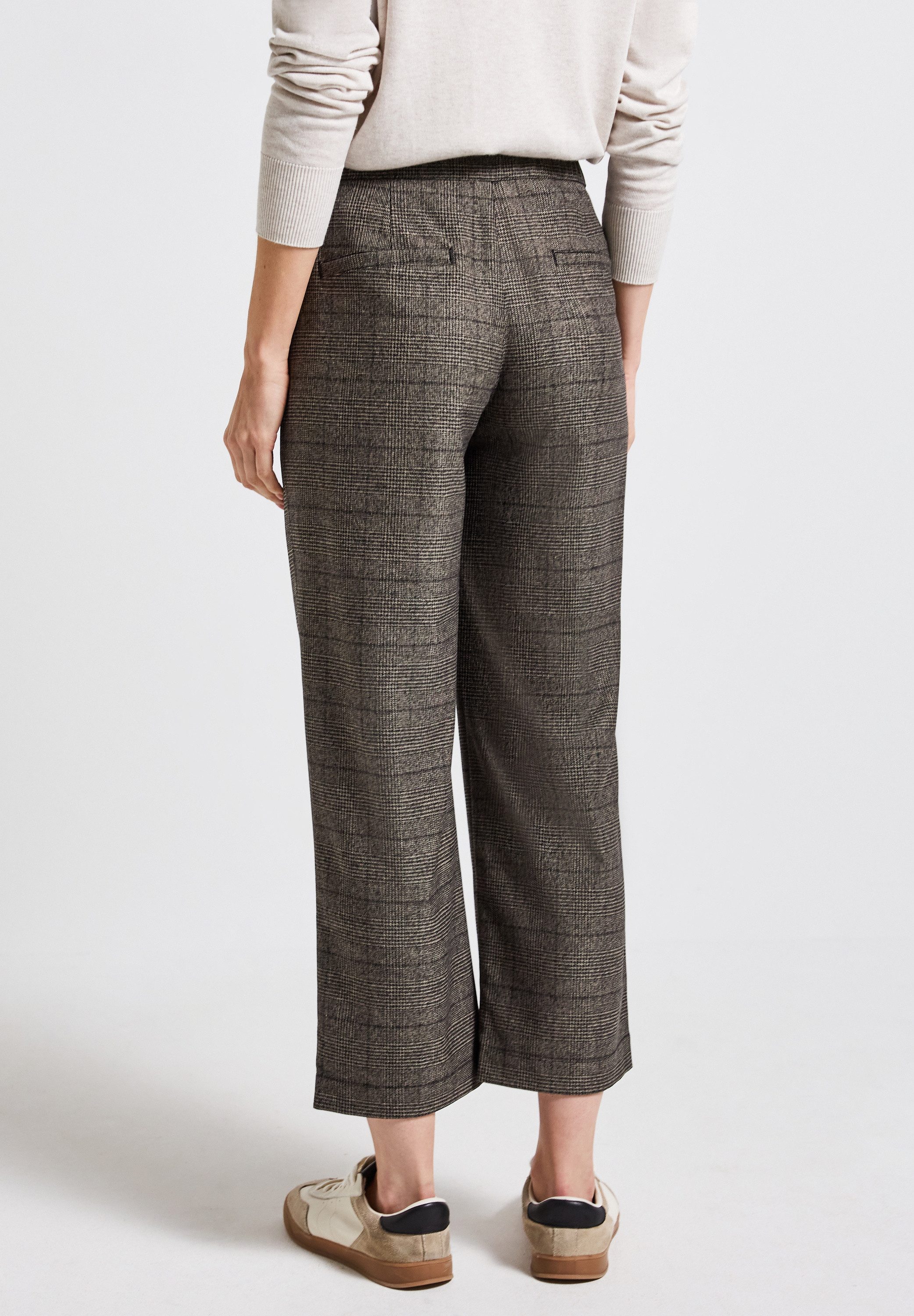 STREET ONE Stoffhose High Waist