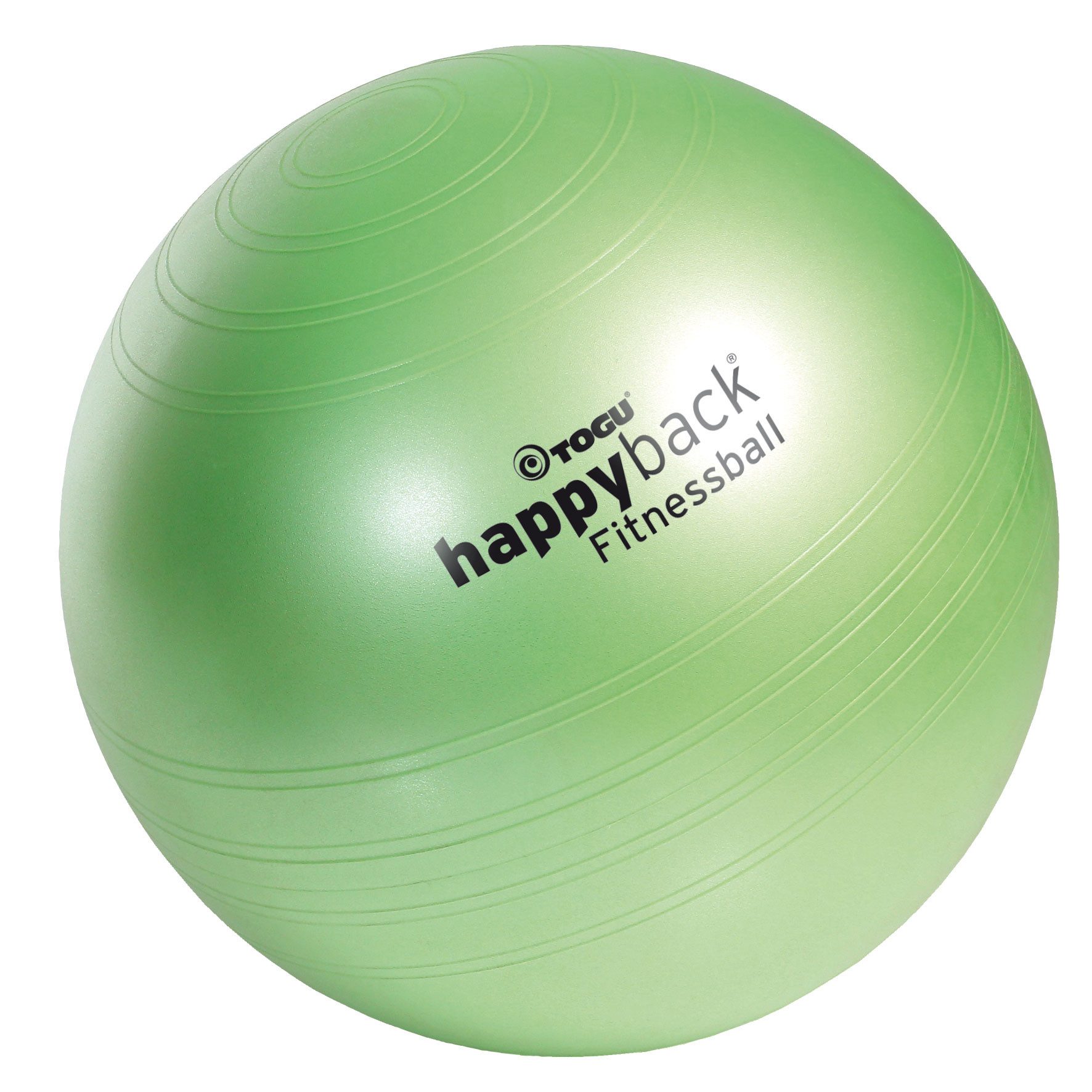 Togu Gymnastikball Togu Happyback® Fitnessball grün