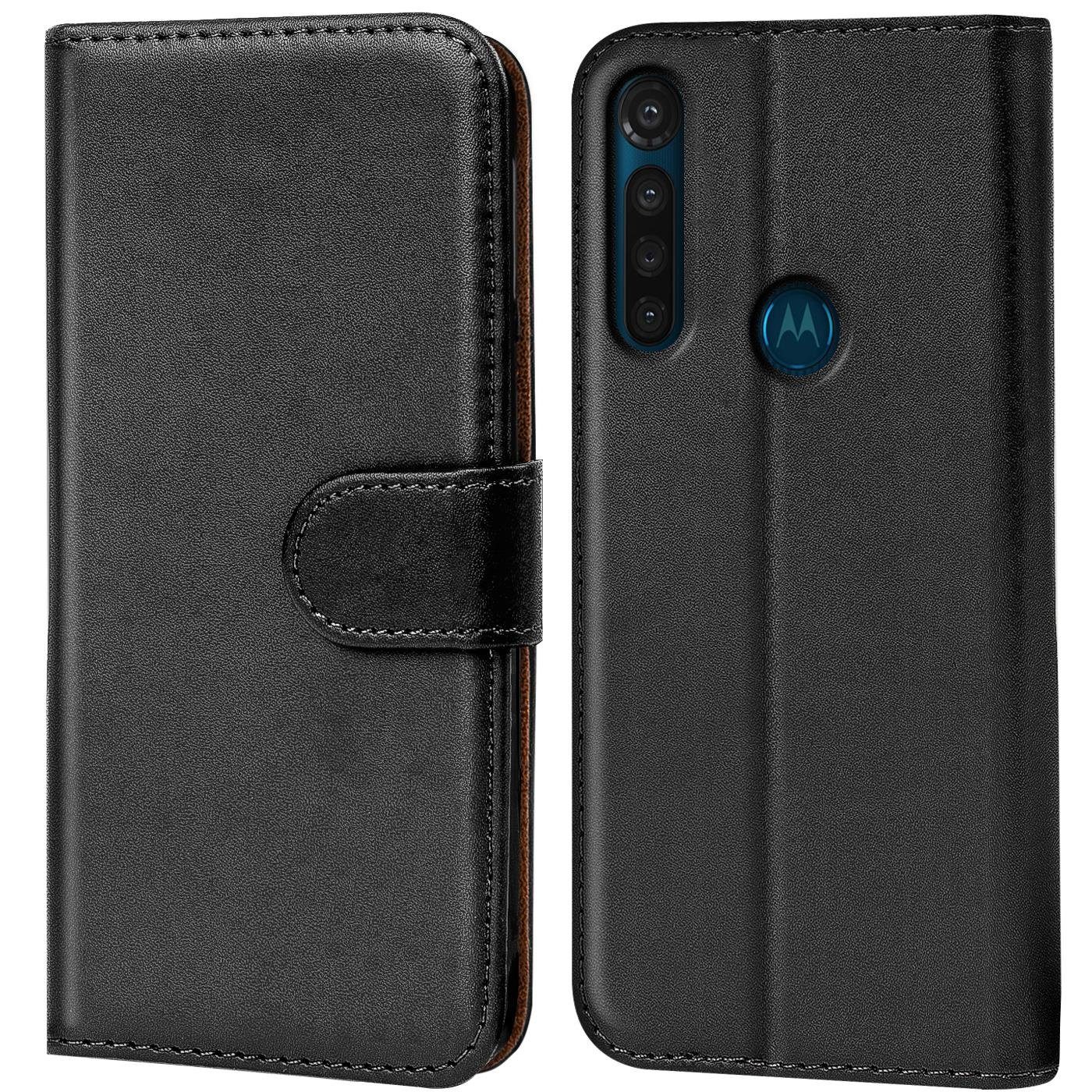 CoolGadget Handyhülle Book Case Handy Tasche für Motorola Moto G8 Power 6,4 Zoll, Hülle Klapphülle Flip Cover für Motorola G8 Power Schutzhülle stoßfest